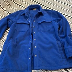 Mens duluth blue shacket size L